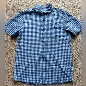 Toad and Co 100% organic cotton button down size L